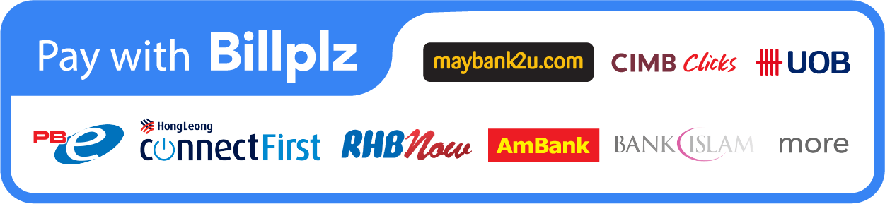 Bayar Secara Online (Maybank2u, CimbClicks, FPX)